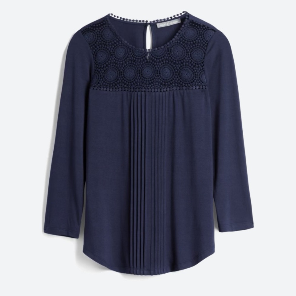Navy Daniel Rainn Top